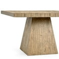 thumbnail image 5 of Pemberly Row 48" Reclaimed Pine Wood Square Dining Table Natural Rawhide, 5 of 7