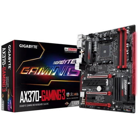 Gigabyte GA-AX370-GAMING AMD X370 AM4 DDR4 ATX (Best Gaming Cpu And Motherboard 2019)