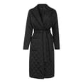 thumbnail image 3 of MuZeFu Winter Jacket Women Loose Winter Coat Women's Fall And Winter New Casual Versatile Slim Mid Length Over Knee Fall And Winter Coat Cotton Coat, 3 of 4