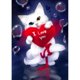 thumbnail image 3 of Cuadros Decorativos 5D bricolaje completo taladro diamante pintura gato blanco punto de cruz bordado Kit Ehuebsd embutido en tela, 3 of 7