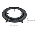 LIYUNMIAO Wok Ring for Gas Stove, Cast Iron Stand