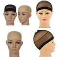 thumbnail image 3 of MesaSe 2Pcs Unisex Stretchable Wig Liner Cap Hair Net Elastic Mesh Hairpiece Accessory, 3 of 10