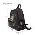 thumbnail image 3 of FORMRS School Backpack with Front Zippered Pocket 12" Student Travel Daypack, Black Astronaut Space, 3 of 6