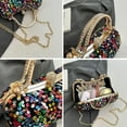 thumbnail image 4 of Ladies Evening Handbags,Elegant Sequin Evening Bags,Sparkling Rhinestone Evening Crossbody Bags, 4 of 7