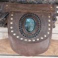 thumbnail image 4 of Leather Waist Belt with Multiple Zippered Pockets, Adjustable Fit, 4 of 16