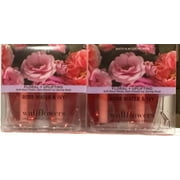 Bath & Body Works Rose Water & Ivy Wallflowers Home Fragrance Refills, 0.8 fl oz each - 4 Refills