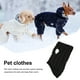 thumbnail image 1 of Ropa Para Perros Traje de gatito de punto de cuello alto de dos patas para decoración de invierno para mascotas (negro), 1 of 6