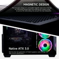 thumbnail image 4 of Mloong Gaming PC AMD Ryzen 5 5500 NVIDIA GeForce RTX 5060 16GB RAM 1TB SSD 650W Win11 WIFI Desktop Black, 4 of 8
