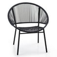 thumbnail image 4 of Chaise empilable en corde d’osier Mainstays, 4 of 7