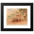 thumbnail image 2 of Jacques-Raymond Brascassat 14x12 Black Modern Framed Museum Art Print Titled - Well, 2 of 5