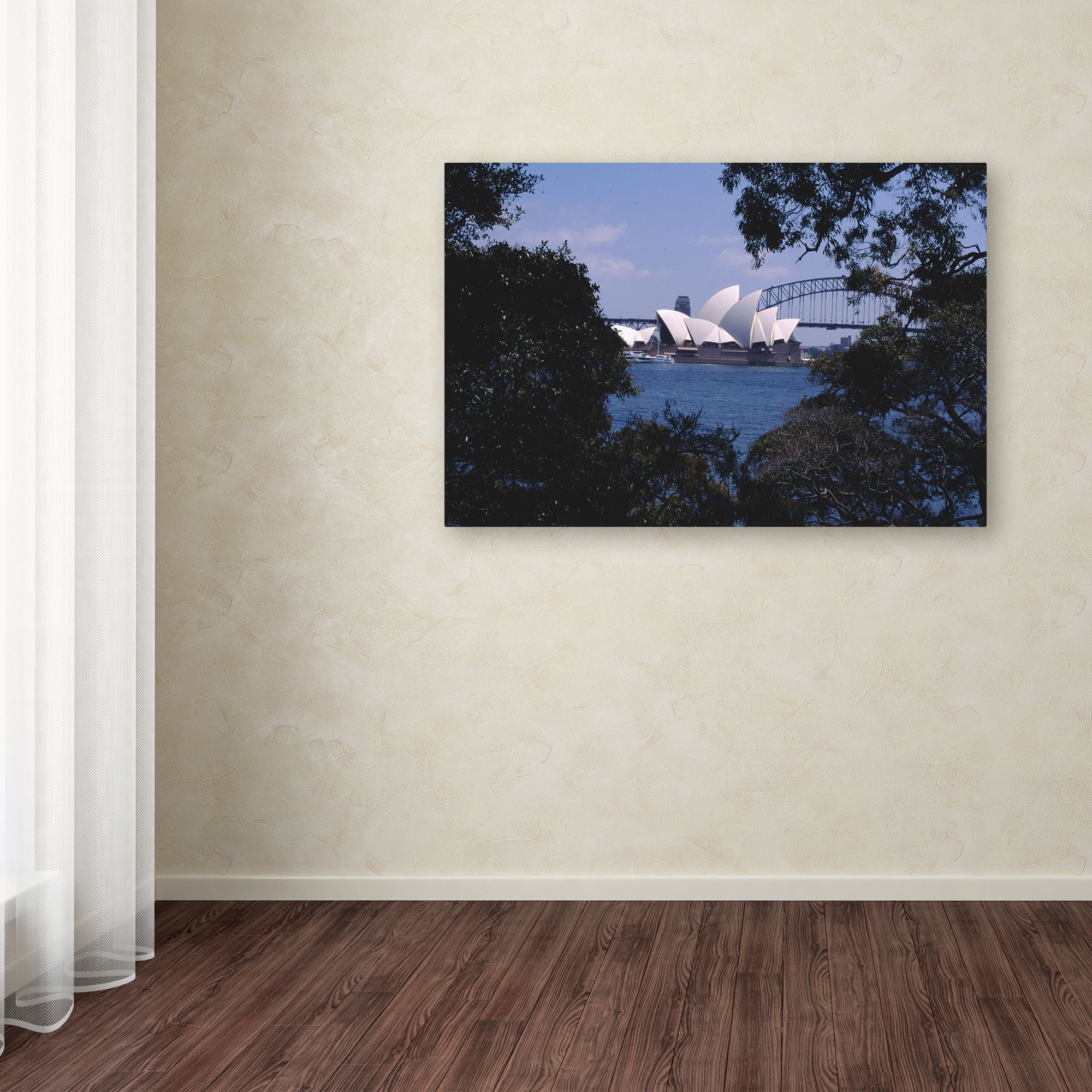 Trademark Fine Art 'Sydney Opera House' Canvas Art by Robert K Jones