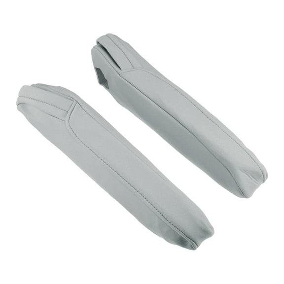 1 Pair Car Armrest Covers Fold Down Armrest Seats Decor Covers for Honda Odyssey 2000-2011 Gray