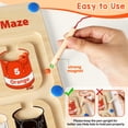 thumbnail image 4 of Juguete Montessori Letapapa con laberinto magnético de colores y números para más de 3 años, 4 of 7