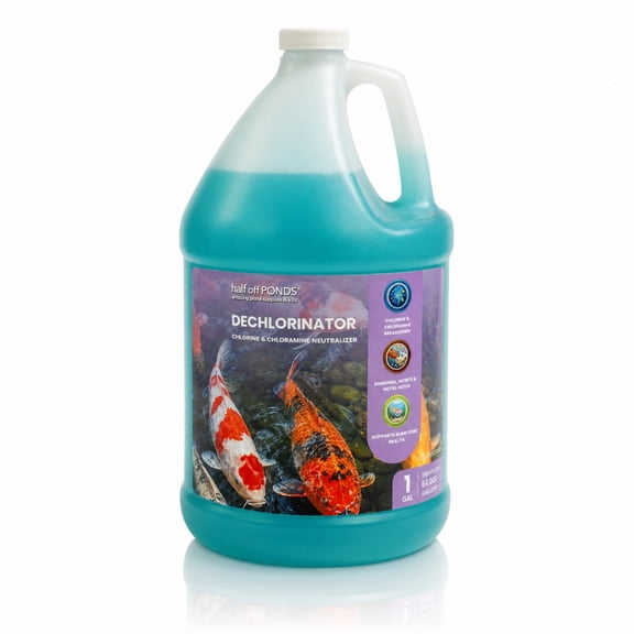 Half Off Ponds Dechlorinator, 1 Gallon Pond Water Treatment