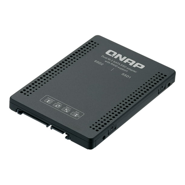 QNAP QDA-A2MAR - Internal RAID enclosure - 2.5&quot; to 2 x M.2 - RAID 0, 1