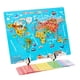 thumbnail image 2 of Rompecabezas de para Rompecabezas con 90 tarjetas de geografía Rompecabezas de geografía para de 4 a 8, 5, 6, 7, Baoblaze juego de rompecabezas, 2 of 8