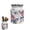 style B, variant on Farmhouse Ceramic Utensil Holder for Kitchen Counter, Floral Pattern Organizer for Spatula Ladle, Modern Rustic Home Decor