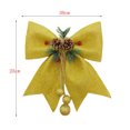 thumbnail image 2 of Jinsinto Christmas Accessories Bowknot Pine Cone Pendant Christmas Tree Decoration, 2 of 5