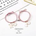 thumbnail image 2 of ML Cartoon Rabbit Magnet Attract Bracelet for Lovers Cute Animal Adjustable Friendship Bracelets Couples Memorial Jewelry Gift, 2 of 6