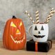 thumbnail image 4 of Halloween Pumpkin Lamp Led Light Up Pumpkin Lantern Jack O Lantern Figurine for Halloween Party Decoration, 4 of 4