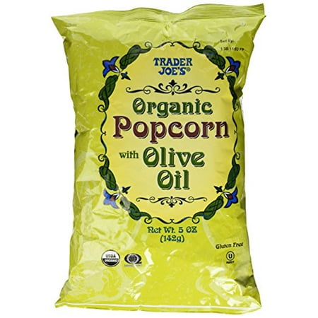 Trader Joe's Organic Popcorn with Olive Oil (Best Oil For Popping Popcorn)