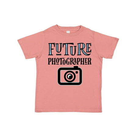 

Inktastic Future Photographer Childs Camera Gift Toddler Boy or Toddler Girl T-Shirt