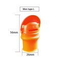 thumbnail image 4 of Cuchillo de pulgar Protector de dedos Clavo de metal Cosecha de vegetales Tijeras L * 5 Ndcxsfigh Para estrenar, 4 of 6