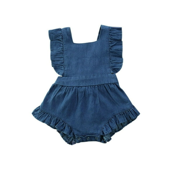 Toddler Girls Ruffle Romper Outfits