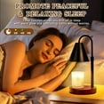 thumbnail image 4 of Funistree Candle Warmer Lamp with Timer Dimmable, Modern Candle Warmer Black Candles Lamp for Jar Candle, Gifts for Women Mom Wife, New Home Decor, 4 of 8