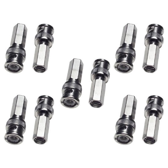 Evertech 50 Pcs Twist On BNC Male Connector for RG59 Coax Cable CCTV Security Camera Installation