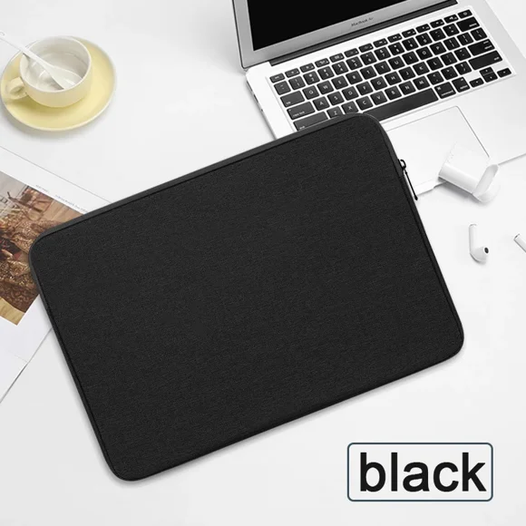 Laptop Bag 15 6 Inches Sleeve Case For Macbook M1 M2 Air 13 A2337 A2681 2020 2022 Pro 14 16 2021 2023 15.6 Shockproof Pouch Bags Black HW MateBook 14-D14