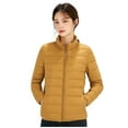 thumbnail image 4 of Women Warm Lightweight Hooded Windproof Winter Coat With Recycled Insulation Winter Slim Short Hooded Warm White Down Coat Outerwear Long down Coats for Women Maternity Coat Women Fashion Jackets, 4 of 4