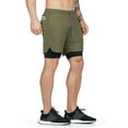 thumbnail image 5 of SDJMa Casual Sport shorts Men's Double Layer Sports Shorts Gym And Training Quick Dry Five Pants, 5 of 8