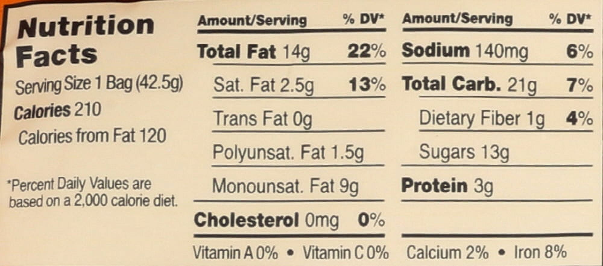 Sahale Snacks Tangerine Vanilla Cashew Macadamia Glazed Mix, 1.5 Ounces (Pack of 18)