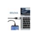 thumbnail image 2 of Adaptador USB C a USB 3.0 (paquete de 2), adaptador USB C macho a USB 3.0 hembra compatible con teléfono, computadora portátil, PC (plateado), 2 of 4
