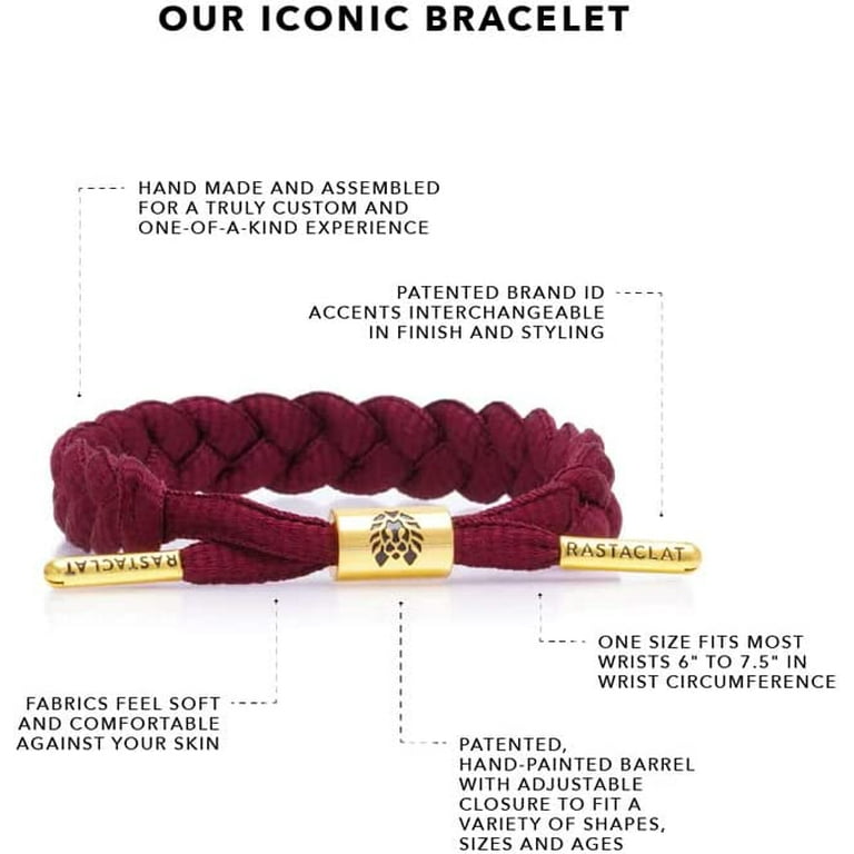 Rastaclat Original Hand Braided Men s Adjustable Bracelets for All