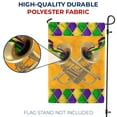 thumbnail image 4 of America Forever Flags Mardi Gras Jazz, Mardi Gras Garden Flag, Masquerade Masks Fleur De Lis Carnival 12.5 x 18 inch Double Sided Seasonal Yard Outdoor Holiday Decorative Flag, 4 of 7