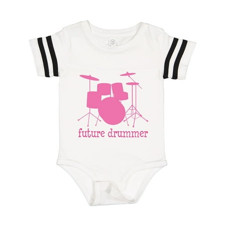 

Inktastic Future Drummer Girls Gift Baby Girl Bodysuit