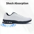 thumbnail image 3 of JOYFON Mens Running Shoes Air Cushioned Athletic Sneakers Non Slip Tennis Shoes for Sport Gym Jogging WhiteBlack Size 7, 3 of 7