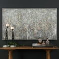 thumbnail image 4 of Uttermost Parkview Wood Linen and Plastic Landscape Art in Gold/Gray/Silver, 4 of 4
