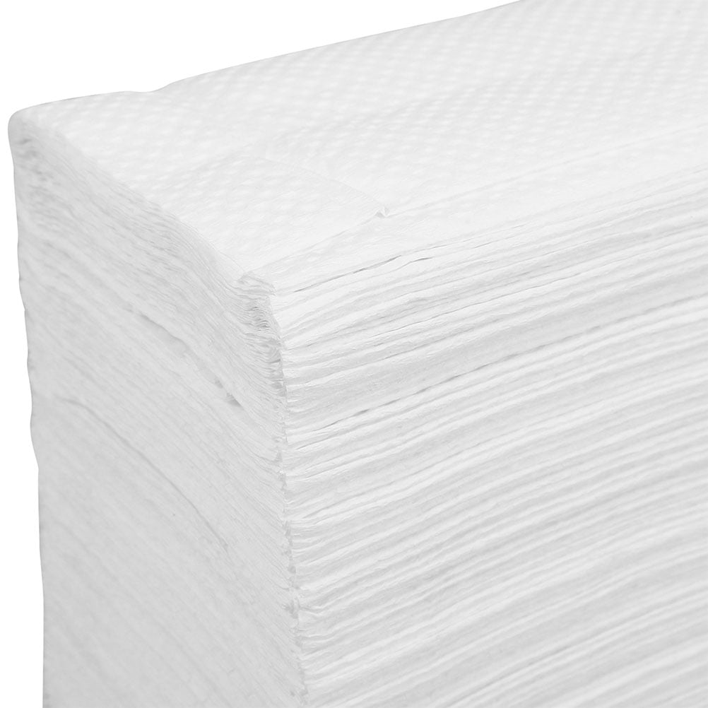 NICEXMAS 2Pack White Paper Towel for Hand Drying Surface Cleaning Use 11.4X8.9In