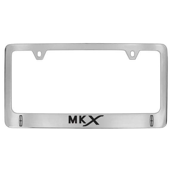 Lincoln MKX Chrome Plated Metal License Plate Frame Holder