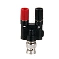 thumbnail image 4 of 1x BNC Macho Macho a Doble Hembra Coaxial Conector Poste de Enlace Baoblaze Adaptador de enchufe macho BNC, 4 of 6
