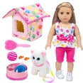 thumbnail image 1 of Set de ropa y accesorios para muñecas ZNTWEI American Doll de 18 pulgadas, 1 of 7