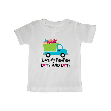 

Inktastic I Love My PawPaw Gift Baby Boy or Baby Girl T-Shirt