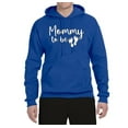 thumbnail image 2 of Wild Bobby, Mommy to Be Pregnancy Reveal Gift Parents to Be, Pop Culture, Unisex Graphic Hoodie Sweatshirt, Royal, XX-Large, 2 of 3