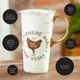 thumbnail image 5 of Evergreen Ceramic Travel Cup w/box and Triton Lid, 17 OZ., Farmers Market, 5 of 6