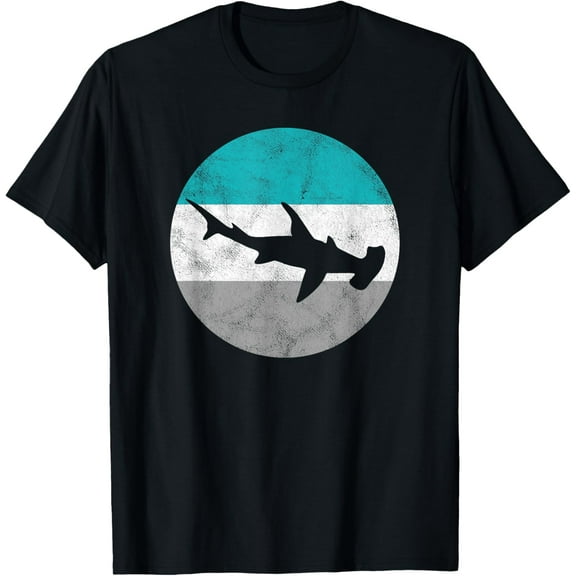 t-shirt Hammerhead Shark Retro Gift For Men Women Boys & Girls T-Shirt