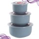 thumbnail image 5 of EeaseMX cajas de paja de trigo para guardar alimentos, recipientes para el almuerzo, vajilla, juego de vajilla (azul nórdico), 5 of 7