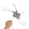 thumbnail image 3 of Set of outdoor fan blades replacement fan blades replacement fan blades replacement fan blades plastic fan blades 5 blade fan replacement, 3 of 3
